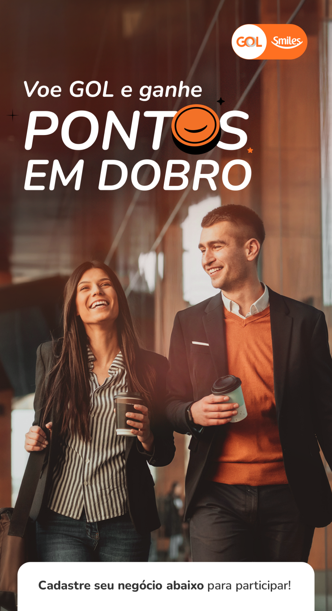 Voe Gol e ganhe pontos em dobro